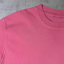 Load image into Gallery viewer, Early 00's Uber Moose "Moose Lee" Cartoon Graphic Washed Red Pink Cotton T-Shirt