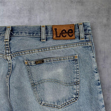 Load image into Gallery viewer, Vintage Lee Jeans W38 L30 Made in Ireland 90s Light Wash Straight Leg Denim
