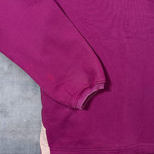 Load image into Gallery viewer, Vintage Y2K DEAL Pink Quarter Zip Hoodie XL Contrast Stitch 00s Streetwear