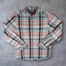 Load image into Gallery viewer, The North Face Buttonwood CQQ5 Mens L Plaid Check Long Sleeve Outdoor Shirt