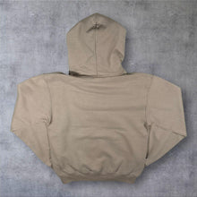 Load image into Gallery viewer, Champion "Central Michigan" Embroidered Spellout College Grey Hoodie