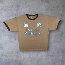 Load image into Gallery viewer, Vintage Robbie Williams (2006) Intensive Care Tour Pop Music Graphic Ringer T-Shirt