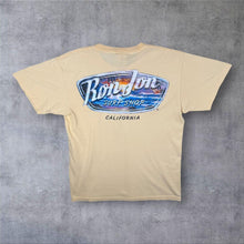 Load image into Gallery viewer, Early 00's Ron Jon Surf Shop "California" USA Surfer Tourist Yellow Cotton T-Shirt