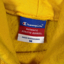 Load image into Gallery viewer, Champion UTC College Spellout Graphic Yellow Pullover Hoodie