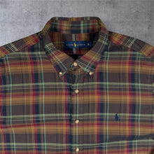 Load image into Gallery viewer, Ralph Lauren Mens XL Plaid Check Shirt Multicolour Button Down Pony Preppy