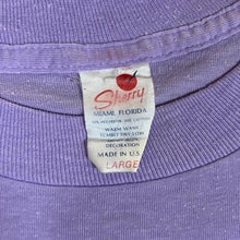 Load image into Gallery viewer, Vintage 80's Sherry Disney "Florida" Minnie Mouse Purple Souvenir Single Stitch T-Shirt