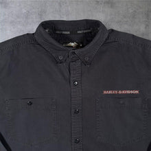 Load image into Gallery viewer, Harley Davidson An American Legend Shirt XL XXL Black Long Sleeve Biker