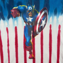 Load image into Gallery viewer, Vintage Alore (2006) Marvel Captain America Superhero USA Tie Dye T-Shirt