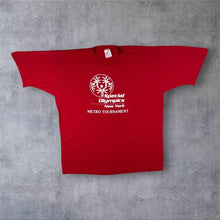 Load image into Gallery viewer, Vintage Special Olympics New York Metro Tournament T Shirt XL Jerzees USA 90s