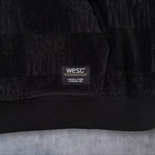 Load image into Gallery viewer, WeSC Wasted Youth Mens L Towelling Jacquard Rugby Polo Sweatshirt Streetwear