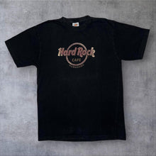 Load image into Gallery viewer, Early 00’s Hard Rock Cafe “Hurghada” Souvenir Logo Spellout Graphic T-Shirt