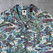 Load image into Gallery viewer, Element Skateboards Hawaiian Tropical Pattern Cotton Linen Short Sleeve Shirt