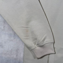 Load image into Gallery viewer, Vintage Y2K Nike Mini Swoosh Full Zip Sweatshirt Cream Made in Greece L XL
