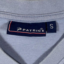 Load image into Gallery viewer, Early 00's Patrick Classic Embroidered Mini Logo Blue Cotton V-Neck T-Shirt
