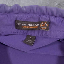 Load image into Gallery viewer, Peter Millar Summer Comfort "Sunningdale" Golf Club Purple Short Sleeve Polo Shirt