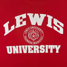 Load image into Gallery viewer, Vintage 90s Russell Athletic Lewis University T Shirt L USA Single Stitch College