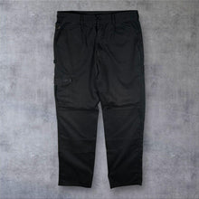 Load image into Gallery viewer, Dickies Redhawk Mens Black Cargo Work Trousers W36 L33 Skater Straight