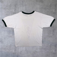 Load image into Gallery viewer, Vintage Majestic MLB (2007) Tampa Bay Rays Baseball Graphic White Ringer Cotton T-Shirt