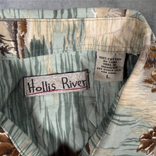 Load image into Gallery viewer, Vintage Hollis River Hawaiian Tropical Pattern Short Sleeve Cotton Shirt