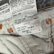 Load image into Gallery viewer, Levi's 501 Classic Straight Leg Washed Grey Cotton Denim Jeans