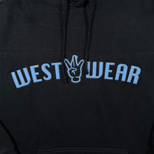 Load image into Gallery viewer, Vintage 90s Y2K West Wear Compton Hoodie XL Black Hip Hop West Coast Streetwear
