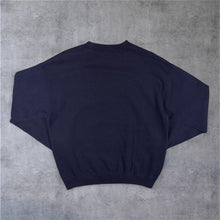 Load image into Gallery viewer, Vintage Crable MLB (1998) Cleveland Indians Baseball Embroidered Navy Blue Sweatshirt