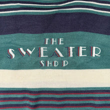 Load image into Gallery viewer, Vintage 90s The Sweater Shop Striped Knit Jumper Made in England M L