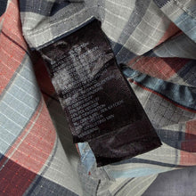 Load image into Gallery viewer, The North Face Buttonwood CQQ5 Mens L Plaid Check Long Sleeve Outdoor Shirt