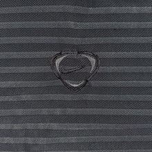 Load image into Gallery viewer, Early 00's Nike Soccer Football Embroidered Mini Centre Logo Grey Striped Sports T-Shirt