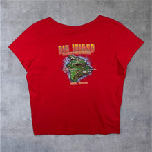 Load image into Gallery viewer, Harley Davidson (2013) Big Island Kona, Hawaii Biker Tourist Graphic Red T-Shirt