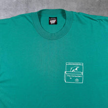 Load image into Gallery viewer, Vintage 90's Screen Stars "The Consultant Is In" Novelty Graphic Single Stitch T-Shirt