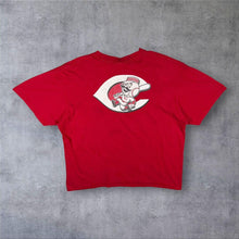 Load image into Gallery viewer, Vintage Nike Team MLB Cincinnati Reds Baseball Graphic Red Cotton T-Shirt