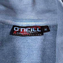 Load image into Gallery viewer, Vintage Y2K O'Neill Full Zip Sweatshirt M Blue Acid Wash Surf Spellout Skater