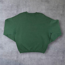 Load image into Gallery viewer, Vintage Walt Disney World Embroidered Tourist Logo Spellout Green Sweatshirt