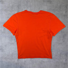 Load image into Gallery viewer, 00's Nike Classic Embroidered Mini Swoosh Logo Orange Short Sleeve Cotton T-Shirt