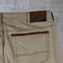 Load image into Gallery viewer, Orvis Classic Beige Straight Leg Regular Fit Cotton Chino Trousers