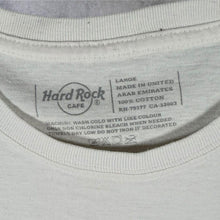 Load image into Gallery viewer, Hard Rock Cafe New York NYC T Shirt Women's Large White Classic Logo Cotton Souvenir