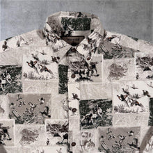 Load image into Gallery viewer, Vintage Woods & Water Labrador Dog Wildlife All-Over Print Cream Beige Button-Down Shirt