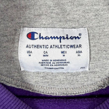 Load image into Gallery viewer, Champion Classic Embroidered Mini Logo Purple Crewneck Sweatshirt
