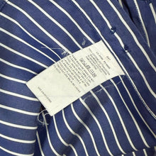 Load image into Gallery viewer, Paul & Shark Yachting Mens Shirt Size 41 L Navy Stripe Cotton Button Down