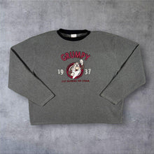 Load image into Gallery viewer, Vintage Disney Store Grumpy Sweatshirt Grey Embroidered Snow White XXL 3XL