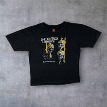 Load image into Gallery viewer, Head Hunter Sabah Borneo T Shirt L Gothic Skull Y2K Graphic Souvenir Tee