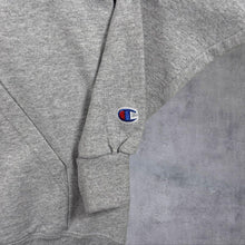 Load image into Gallery viewer, Champion Eco Harvard University Embroidered Spellout Grey Pullover Hoodie