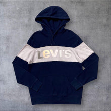 Load image into Gallery viewer, Levi’s Reflective Spellout Graphic Colour Block Pullover Hoodie