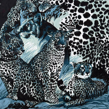 Load image into Gallery viewer, Early 00's Hundred Continent Goth Y2K Leopard Animal Patterned Short Sleeve Shirt