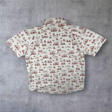 Load image into Gallery viewer, Marmot Mens XL Mountain Cabin Print Shirt Short Sleeve Hiking Gorpcore Outdoor