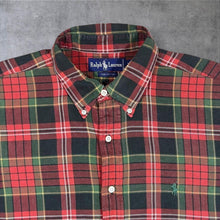 Load image into Gallery viewer, Early 00's Ralph Lauren Tartan Plaid Check Cotton Long Sleeve Button-Up Shirt
