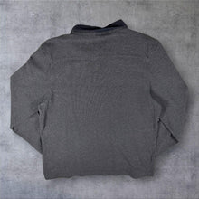 Load image into Gallery viewer, Fred Perry "Slim Fit" Mini Laurel Logo Grey Long Sleeve Polo Shirt