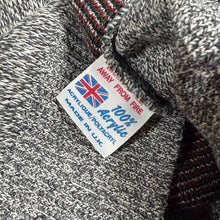 Load image into Gallery viewer, Vintage Benjamin Argyle V Neck Jumper Grey Green Made in UK Mens M
