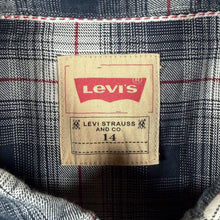 Load image into Gallery viewer, Levi's Western Multi Plaid Check Long Sleeve Cotton Popper Shirt
